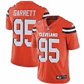 Nike Cleveland Browns #95 Myles Garrett Orange Alternate NFL Vapor Untouchable Limited Jersey,baseball caps,new era cap wholesale,wholesale hats